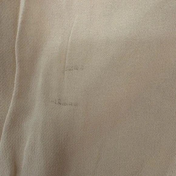 Reformation Addie Cream Velvet Ruched Corset Top Size 12 - Picture 9 of 11